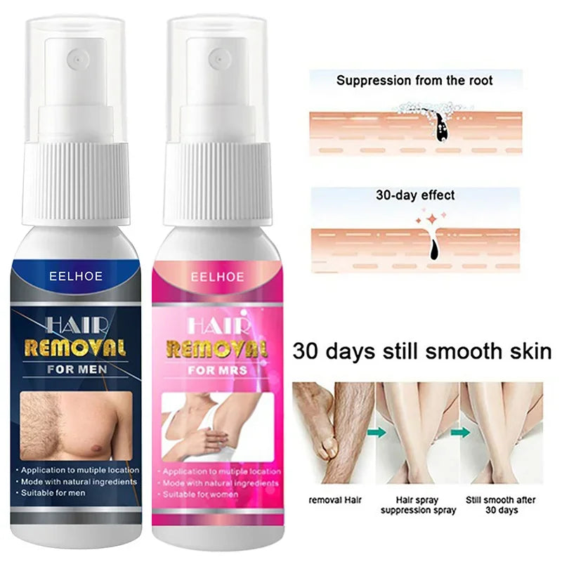 New Sobeeriond Semi-permanent Hair Removal Spray