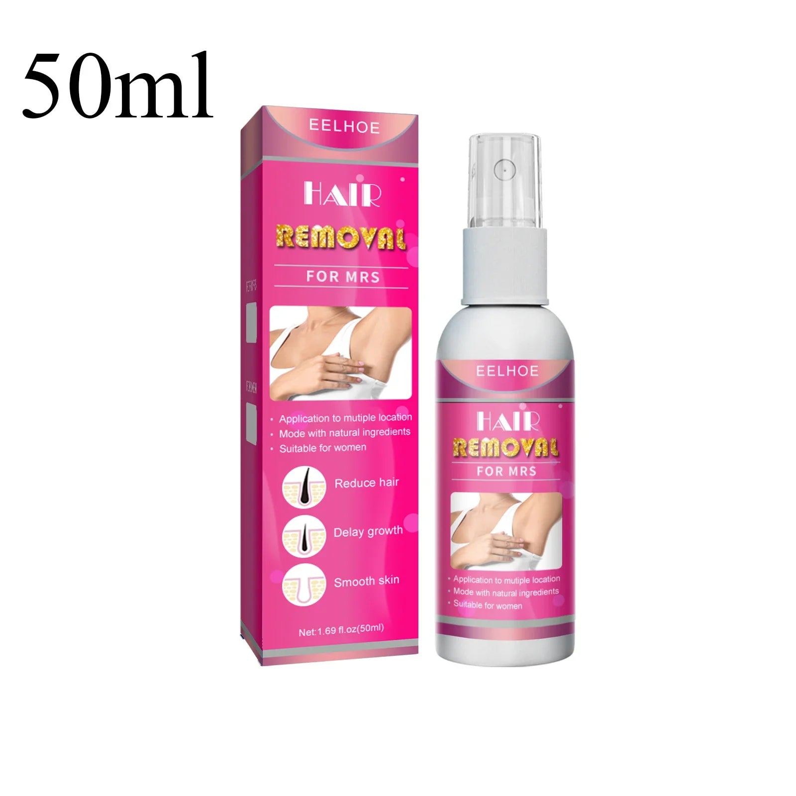 New Sobeeriond Semi-permanent Hair Removal Spray