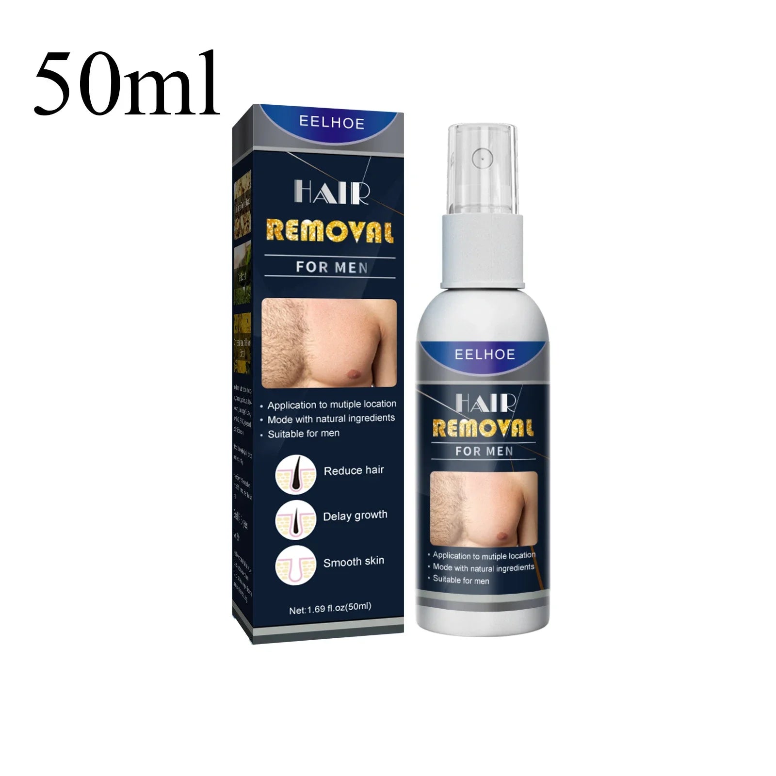 New Sobeeriond Semi-permanent Hair Removal Spray