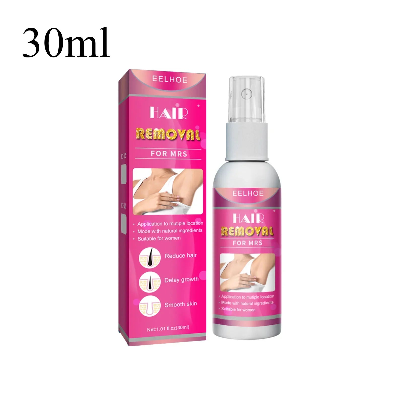 New Sobeeriond Semi-permanent Hair Removal Spray