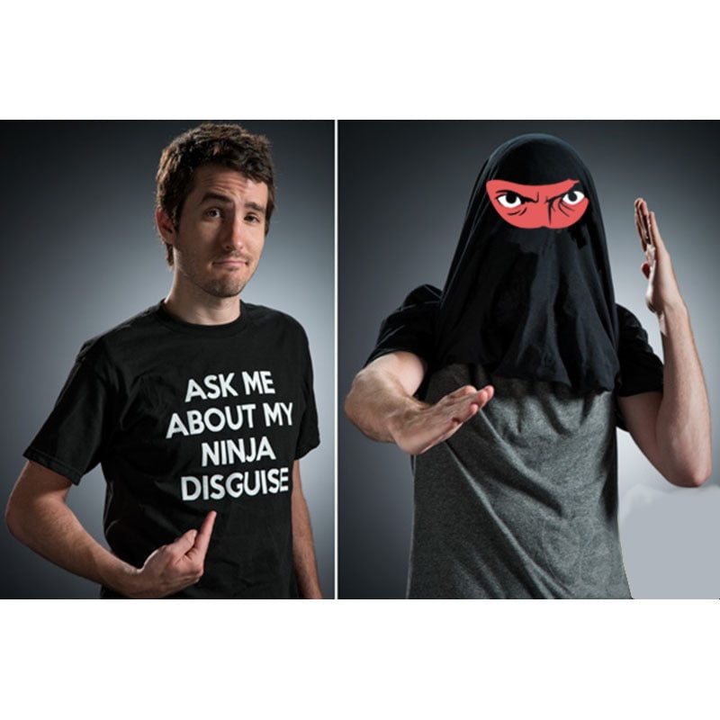 Nominateh Ninja Disguise T-shirt