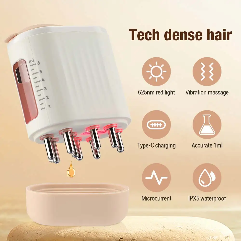 OpuScalp Viva: Advanced Scalp Care Massager with Red Light Therapy