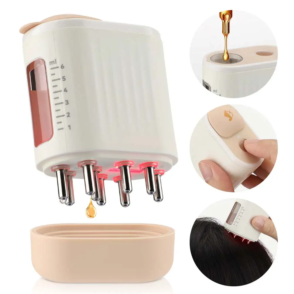 OpuScalp Viva: Advanced Scalp Care Massager with Red Light Therapy