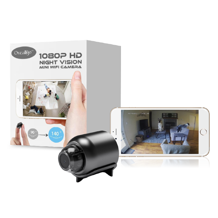 Oveallgoâ„¢ ProX Invisible Eye 1080P HD Night Vision Mini WIFI Camera