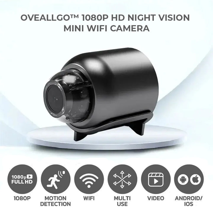 Oveallgoâ„¢ ProX Invisible Eye 1080P HD Night Vision Mini WIFI Camera