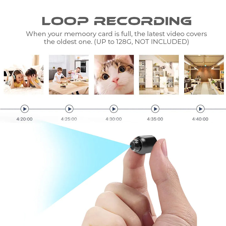 Oveallgoâ„¢ ProX Invisible Eye 1080P HD Night Vision Mini WIFI Camera