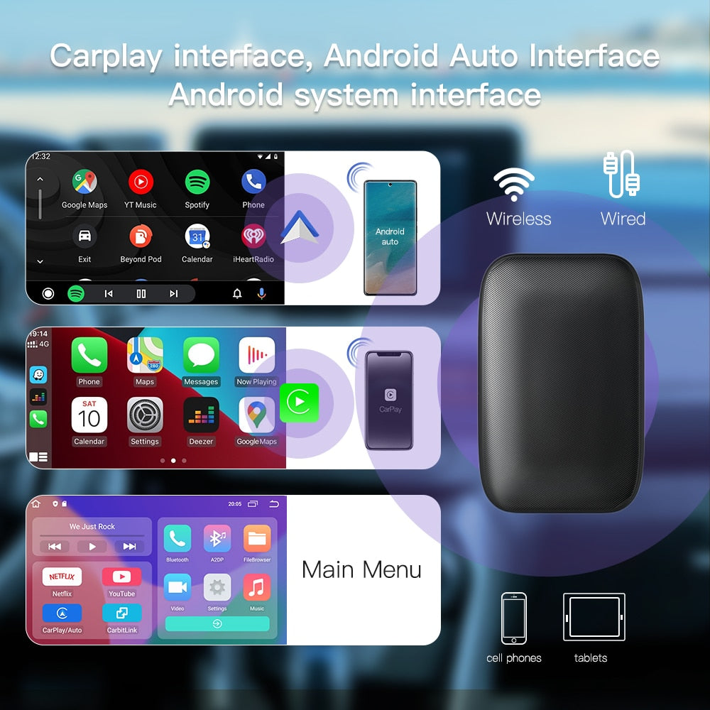 PairrMax AI Box Wireless CarPlay Adapter