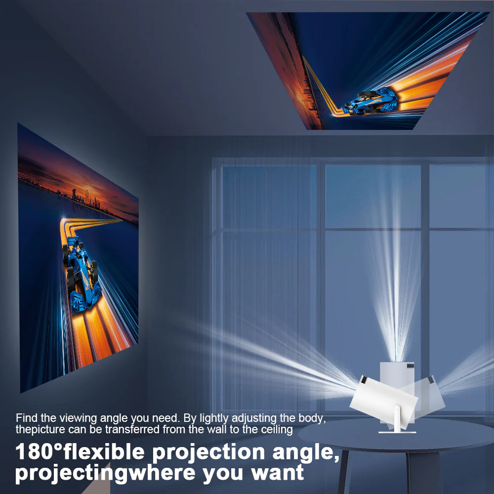 PixelPlay Spotlight HD â€“ Ultra HD Portable Projector