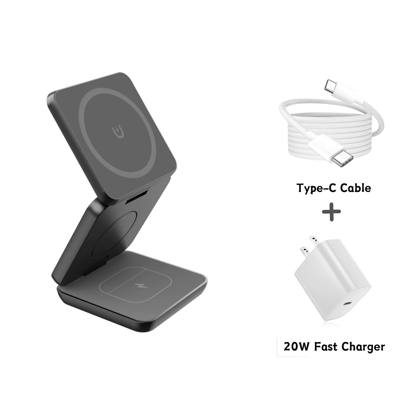 Neodesk Portable 3-in-1 Wireless Charger