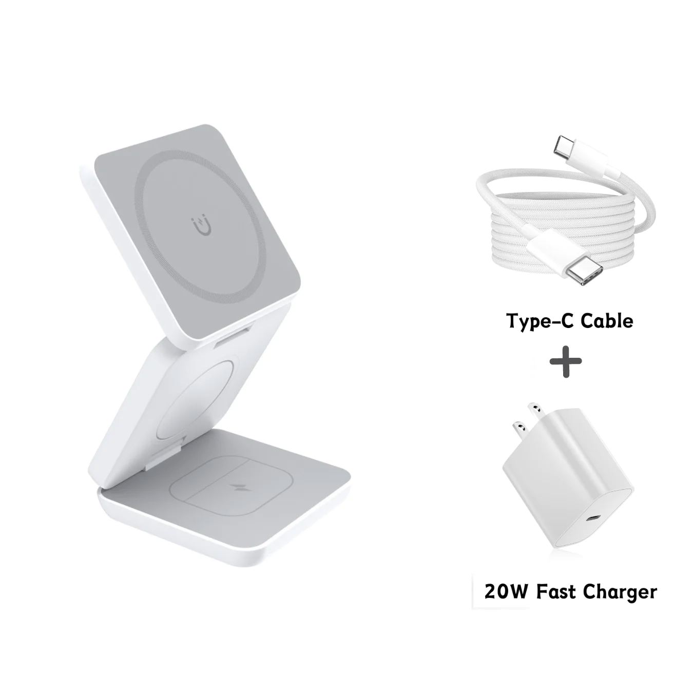 Neodesk Portable 3-in-1 Wireless Charger