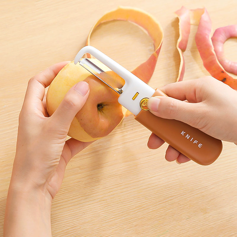 Portable Small 2 in 1 Fruit Knife & Peeler