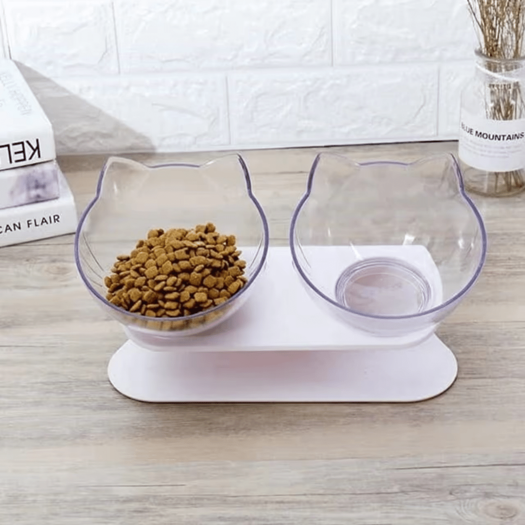 PurrBowl Orthopedic Anti-Vomiting Cat Feeder