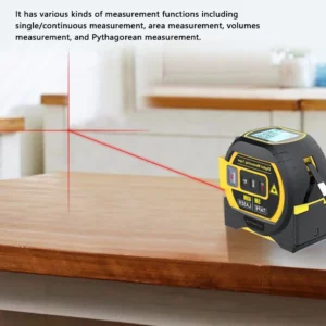 REBANB 3-in-1 Digital Laser Measuring Tape