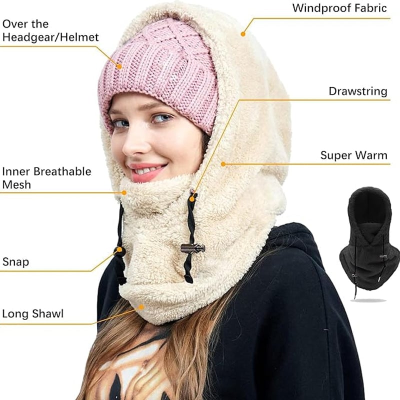 Economicalh Sherpa Hood Ski Mask