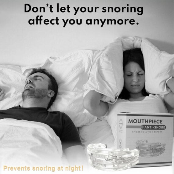 Bye Bye Snore - Sleep Apnea Mouth Guard, Anti-Snoring Mouthpiece