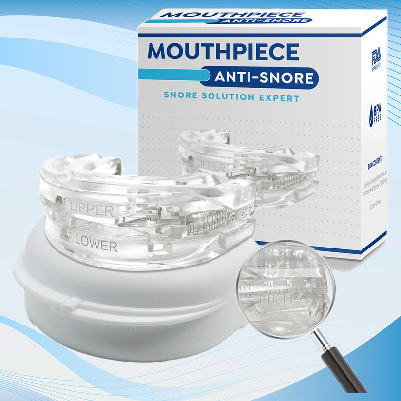 Bye Bye Snore - Sleep Apnea Mouth Guard, Anti-Snoring Mouthpiece