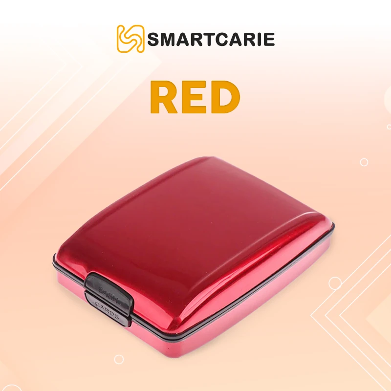 SmartCarie - Compact & Secure Aluminum Wallet