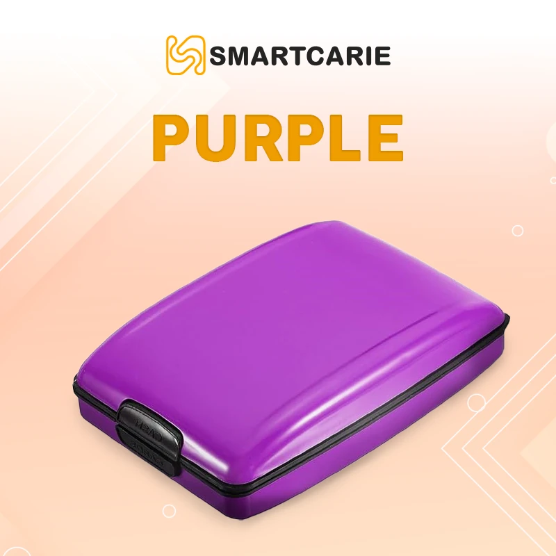 SmartCarie - Compact & Secure Aluminum Wallet