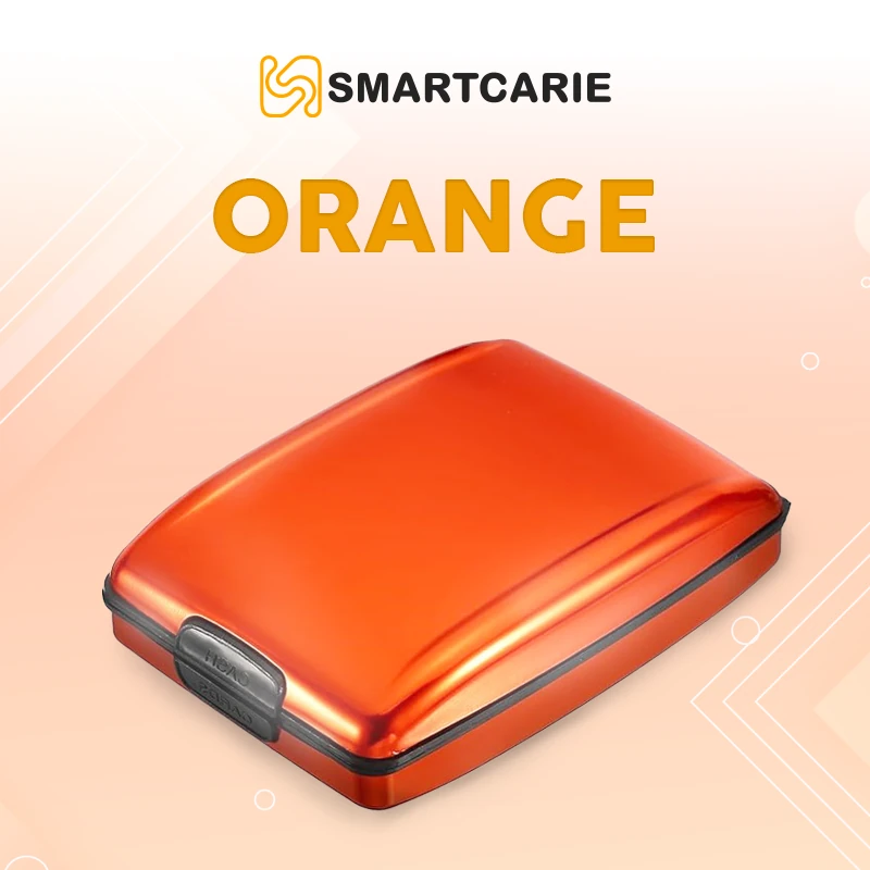 SmartCarie - Compact & Secure Aluminum Wallet