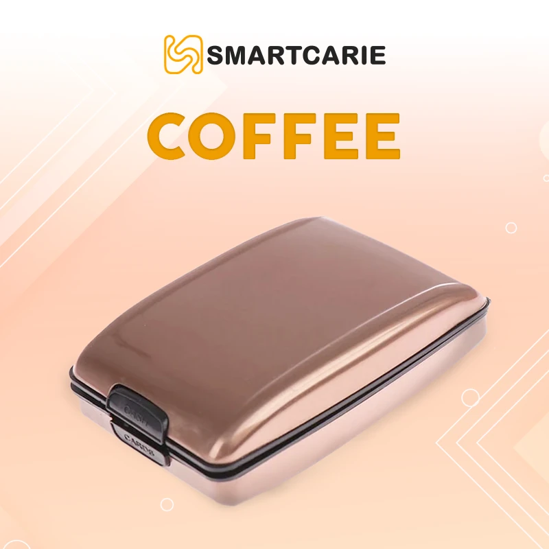 SmartCarie - Compact & Secure Aluminum Wallet