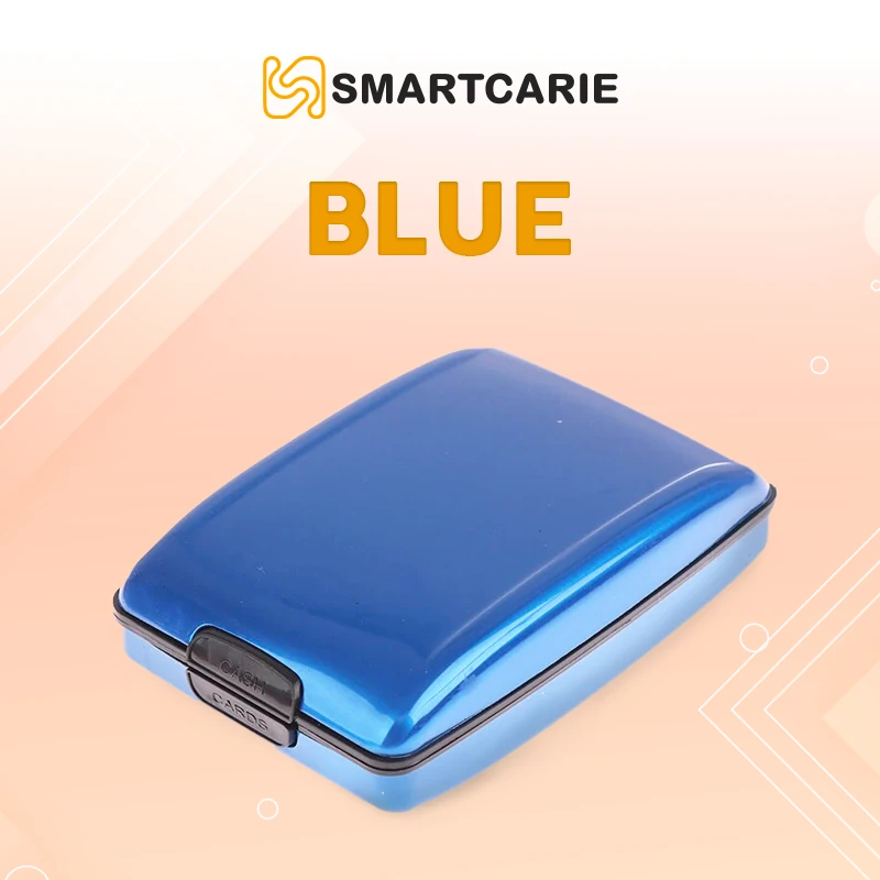 SmartCarie - Compact & Secure Aluminum Wallet