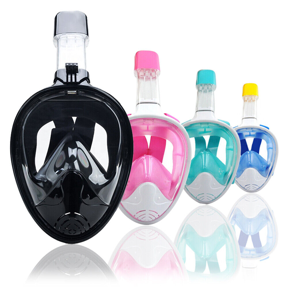 Snorkel Pal Full Face Mask (Carry Bag + Camera Mount + Ear Plugs)