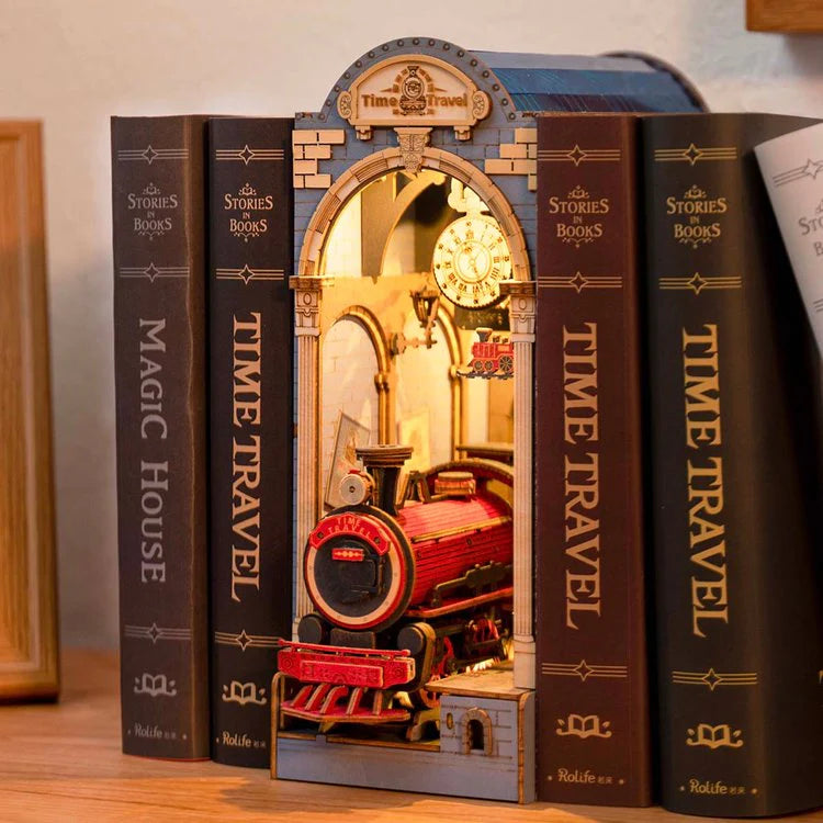 Snugnely 3D Wooden Puzzle: Book Nooks