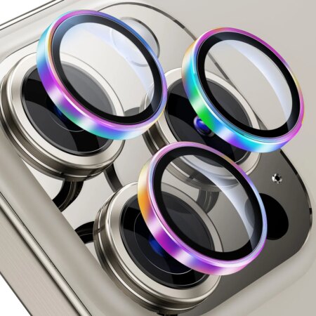 Suitable for iPhone15 Series Metal Shockproof And Anti-Scratch Lens Protective Film