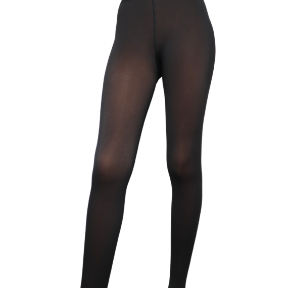 Translucent Fleece Lined Tights For Dark Skin - Lulunami