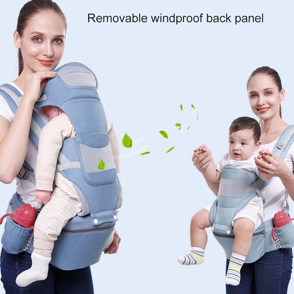 Ultimate Baby Residence with Waist Stool and Storage Bag