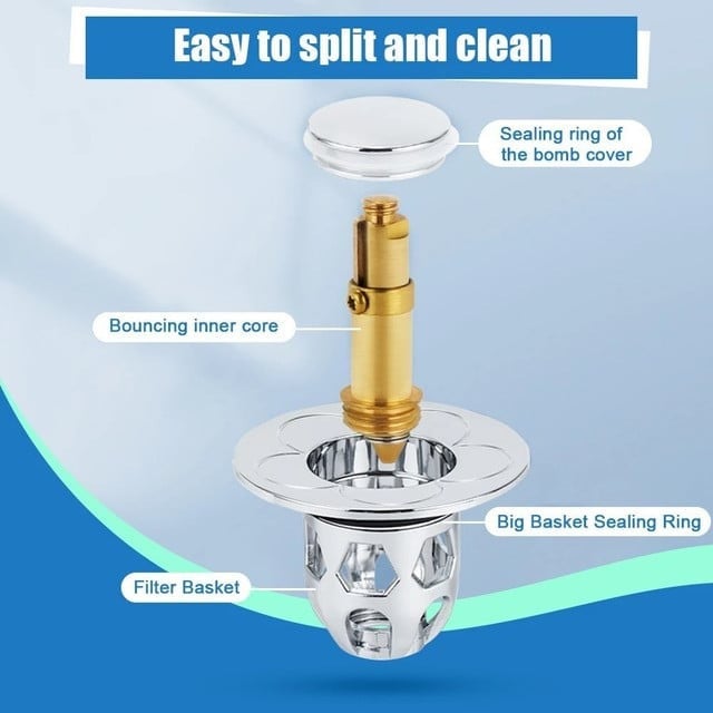 Universal Drain Plug For Sinks