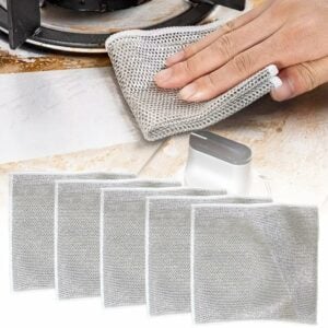 Wet and Dry Dishwashing Rust Removal Magic Kitchen Towel Set