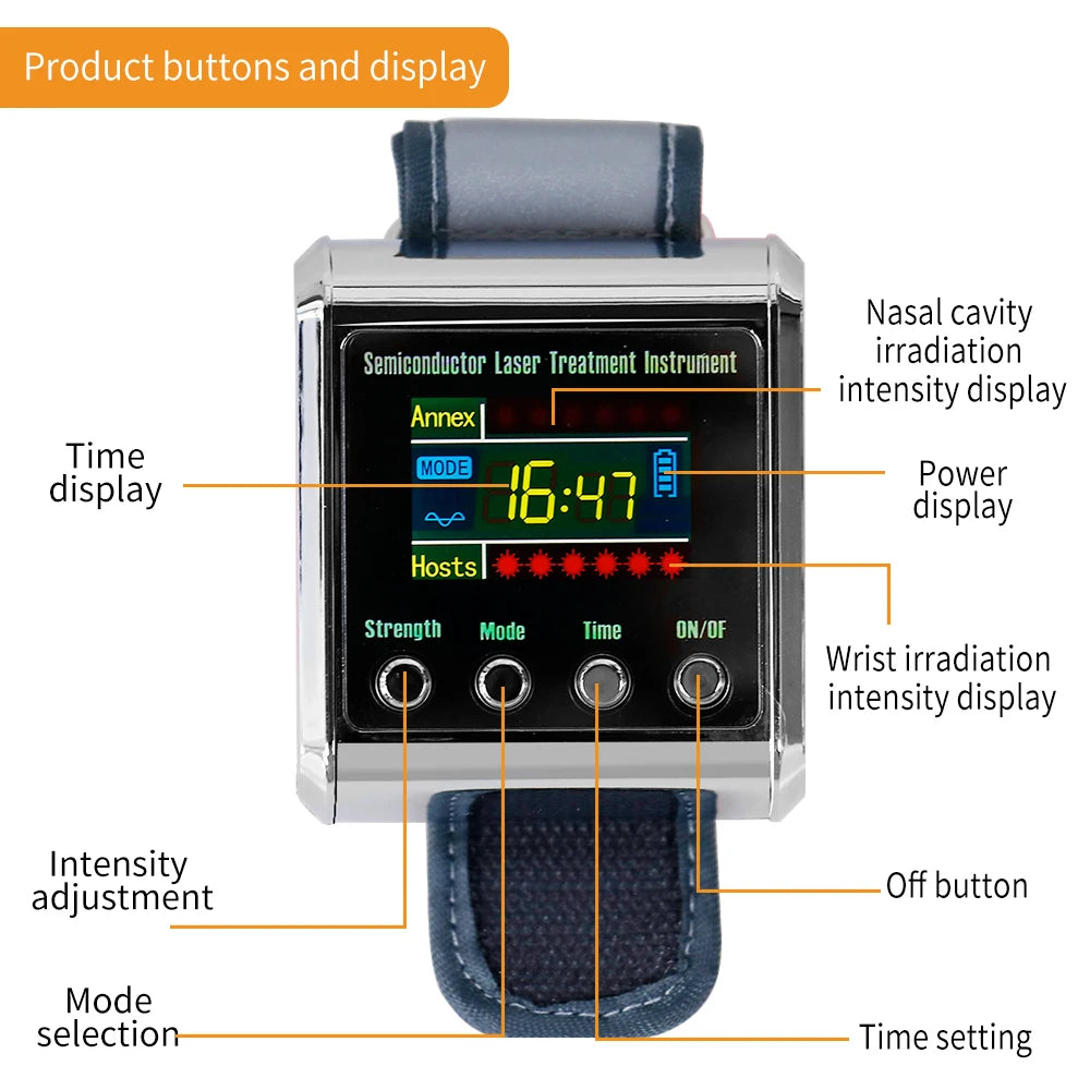 Wrister – 650nm Laser Therapy Watch