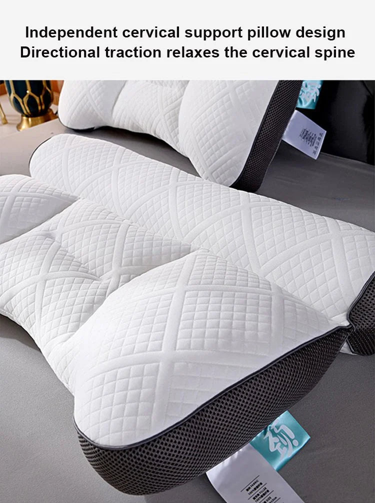 2024 New Year Promotion 30% Off - LZYoehin Sleep Enhancing Cervical Support Comfort Artificial Goose Down Pillow