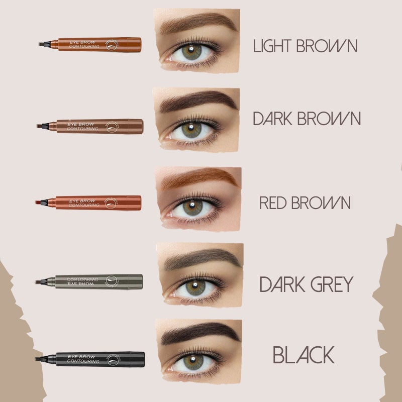 4 Tipped Waterproof Brow Pen