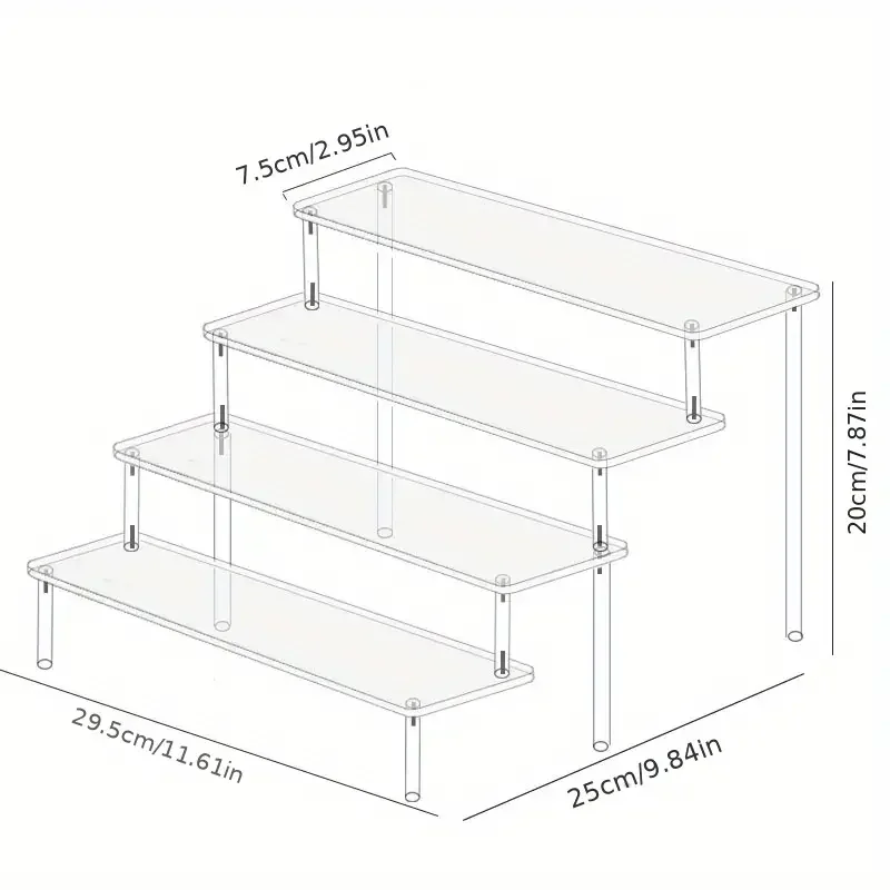 Acrylic Perfume Organizer