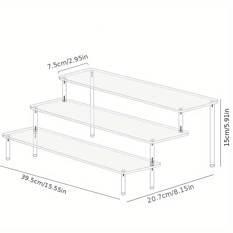 Acrylic Perfume Organizer