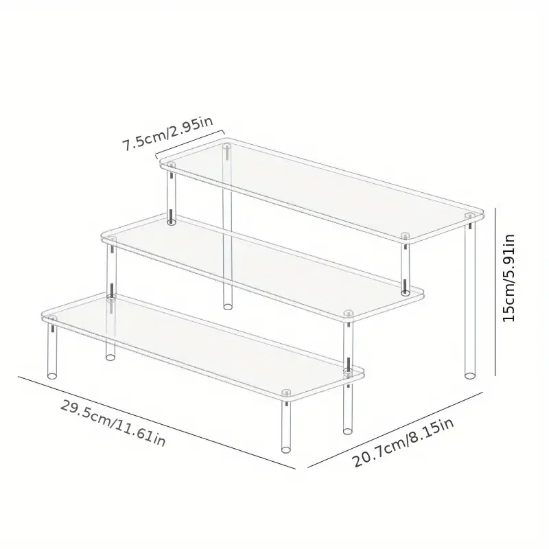 Acrylic Perfume Organizer