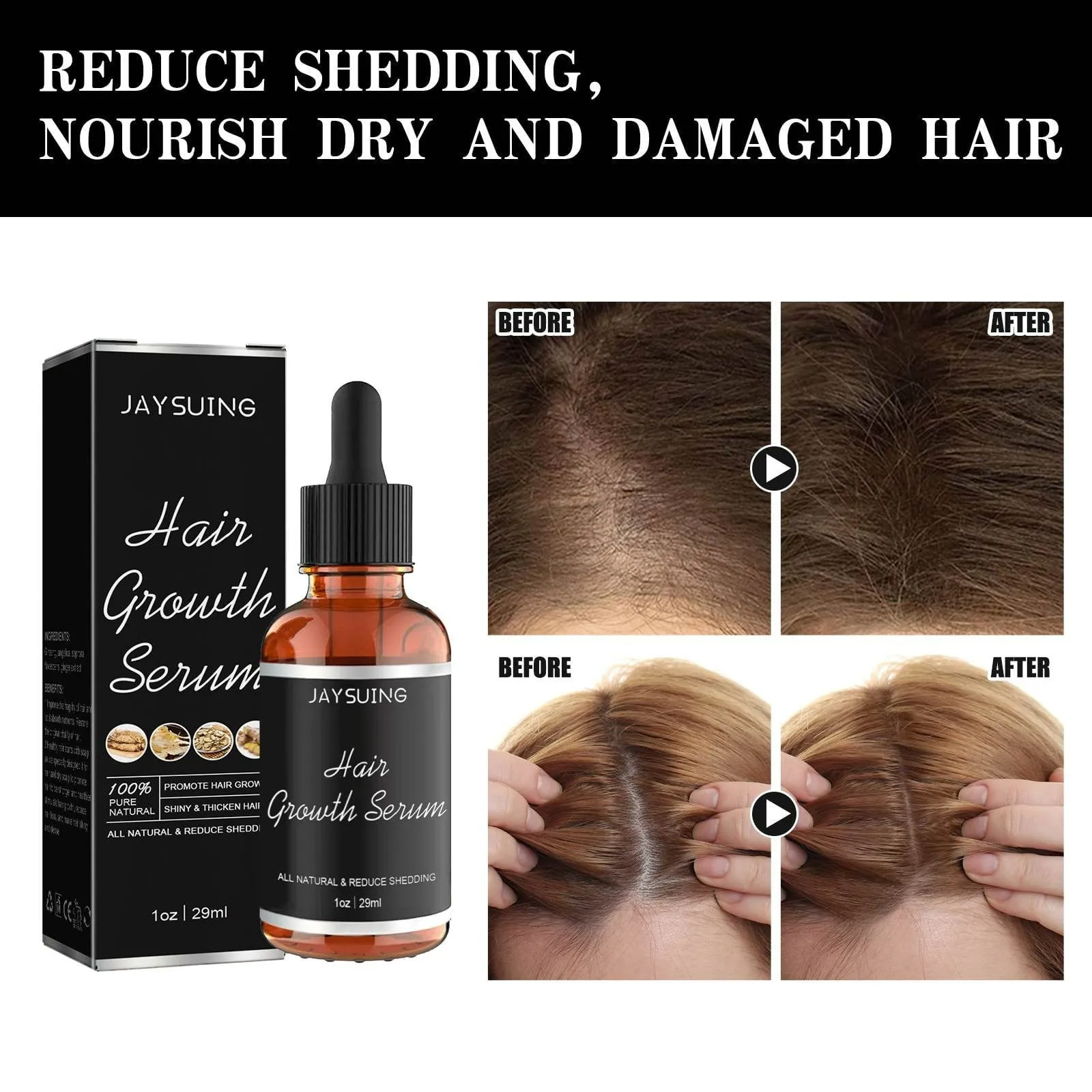 Allurium Hair Growth Serum