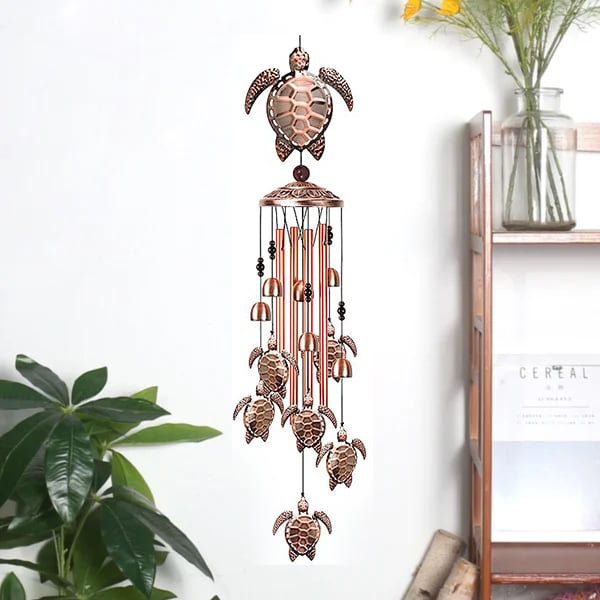 Arizona Vintage Animal Copper Wind Chimes