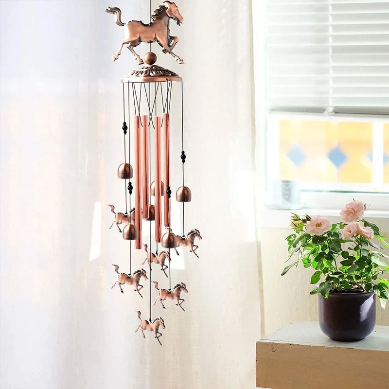 Arizona Vintage Animal Copper Wind Chimes