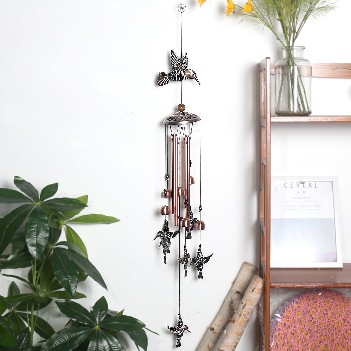 Arizona Vintage Animal Copper Wind Chimes