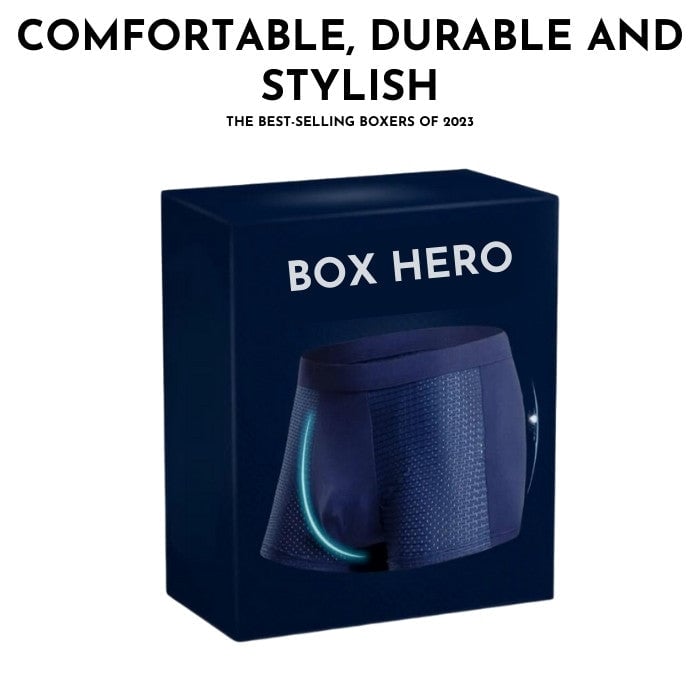 BAMBOO FIBRE BOXER SHORTS - FOR ALL-DAY COMFORT