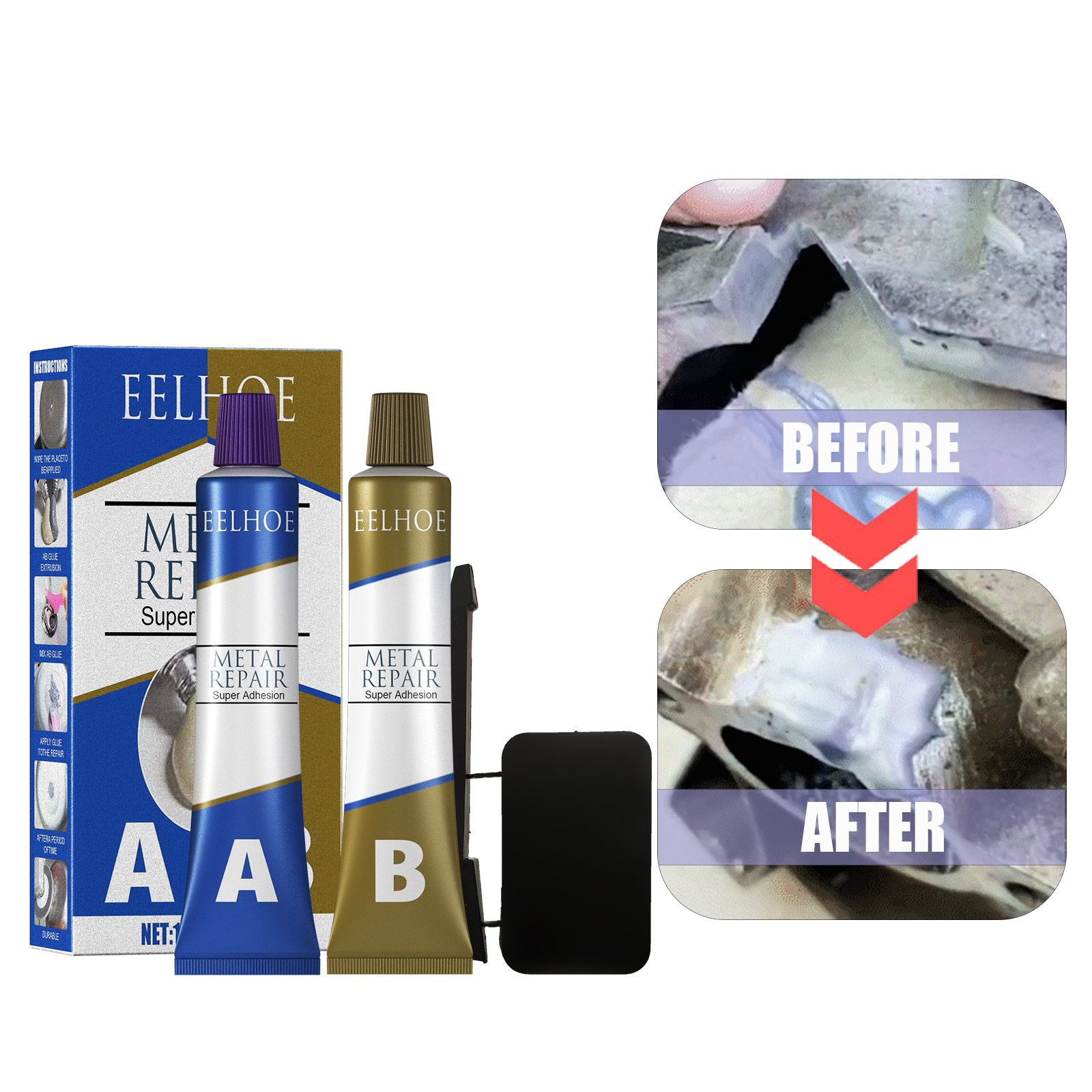 Buy 1 Free 1 - Metal Repair Glue (A&B)