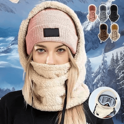 Chicshouse Sherpa Hood Ski Mask