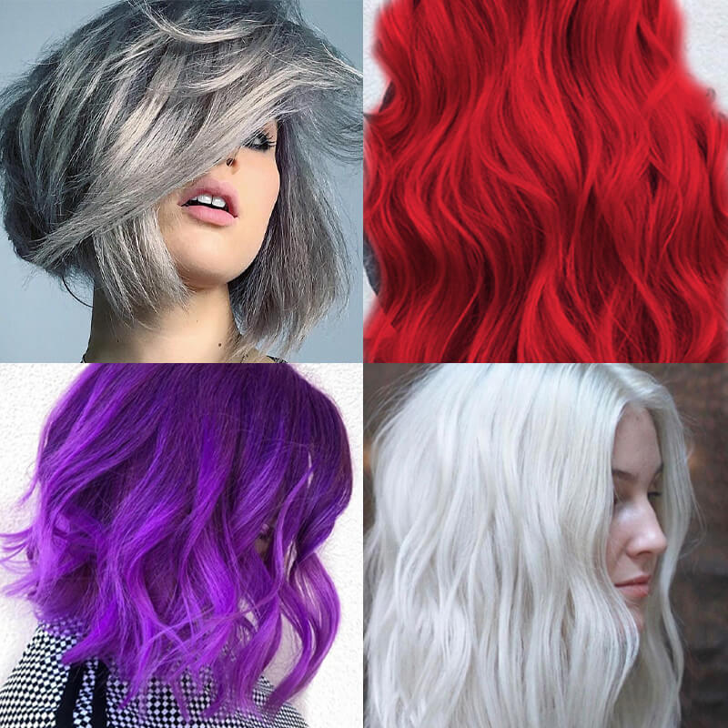 Christmas Must Have Hair Color - Colorful Plant Hair Dye