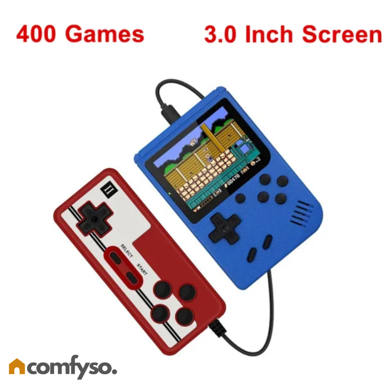 COMFYSO Retro Portable Game Console + 400 games!