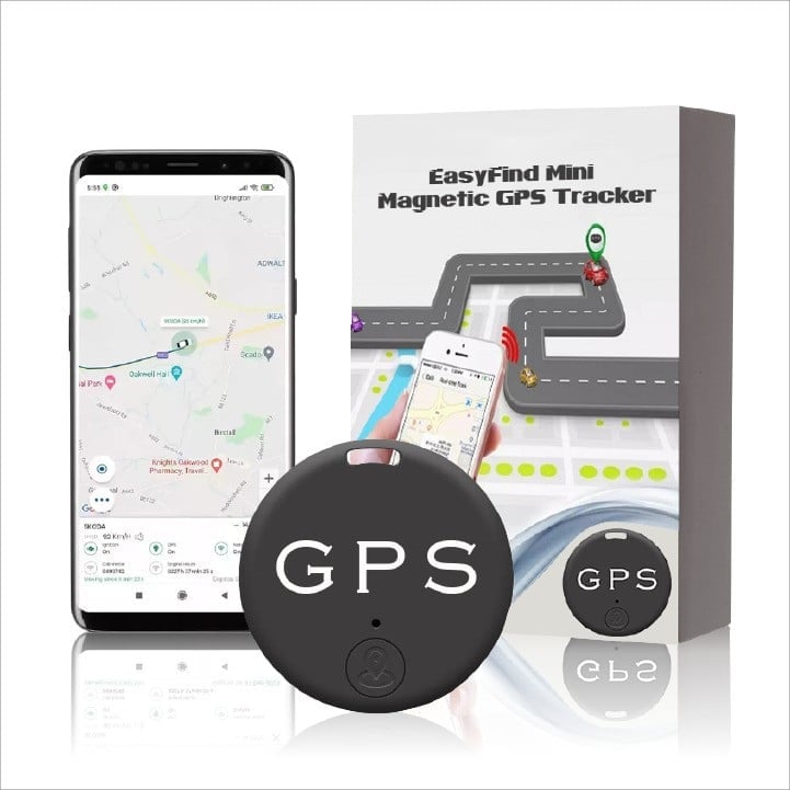 Easy Find Mini Magnetic GPS Tracker - Unlimited Distance, US & Worldwide