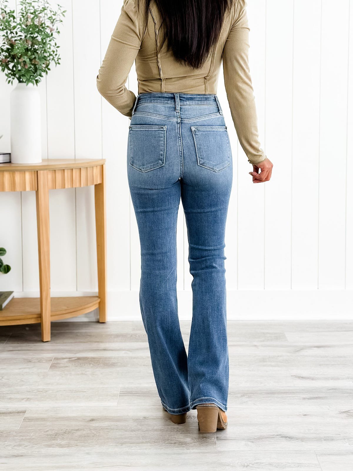 (End-of-season Sale 60%) Holy Grail Tummy Control Bootcut Jeans