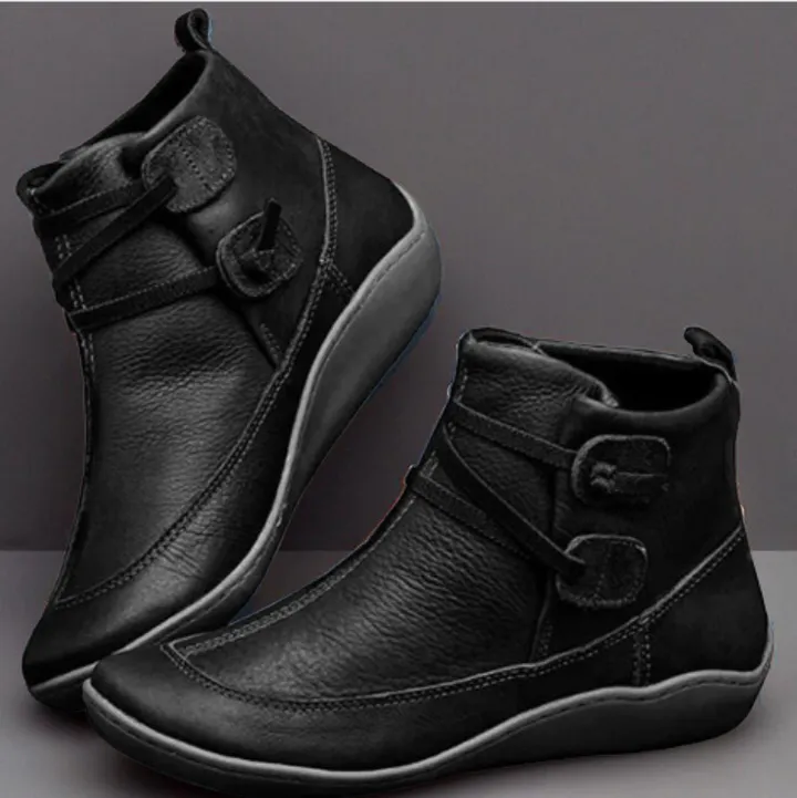 (End-of-season Sale 70%) Women'S Vintage Casual Short Ankle Boots